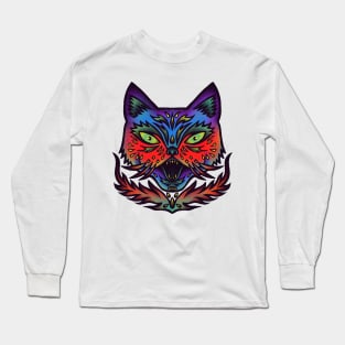Fierce cat Long Sleeve T-Shirt